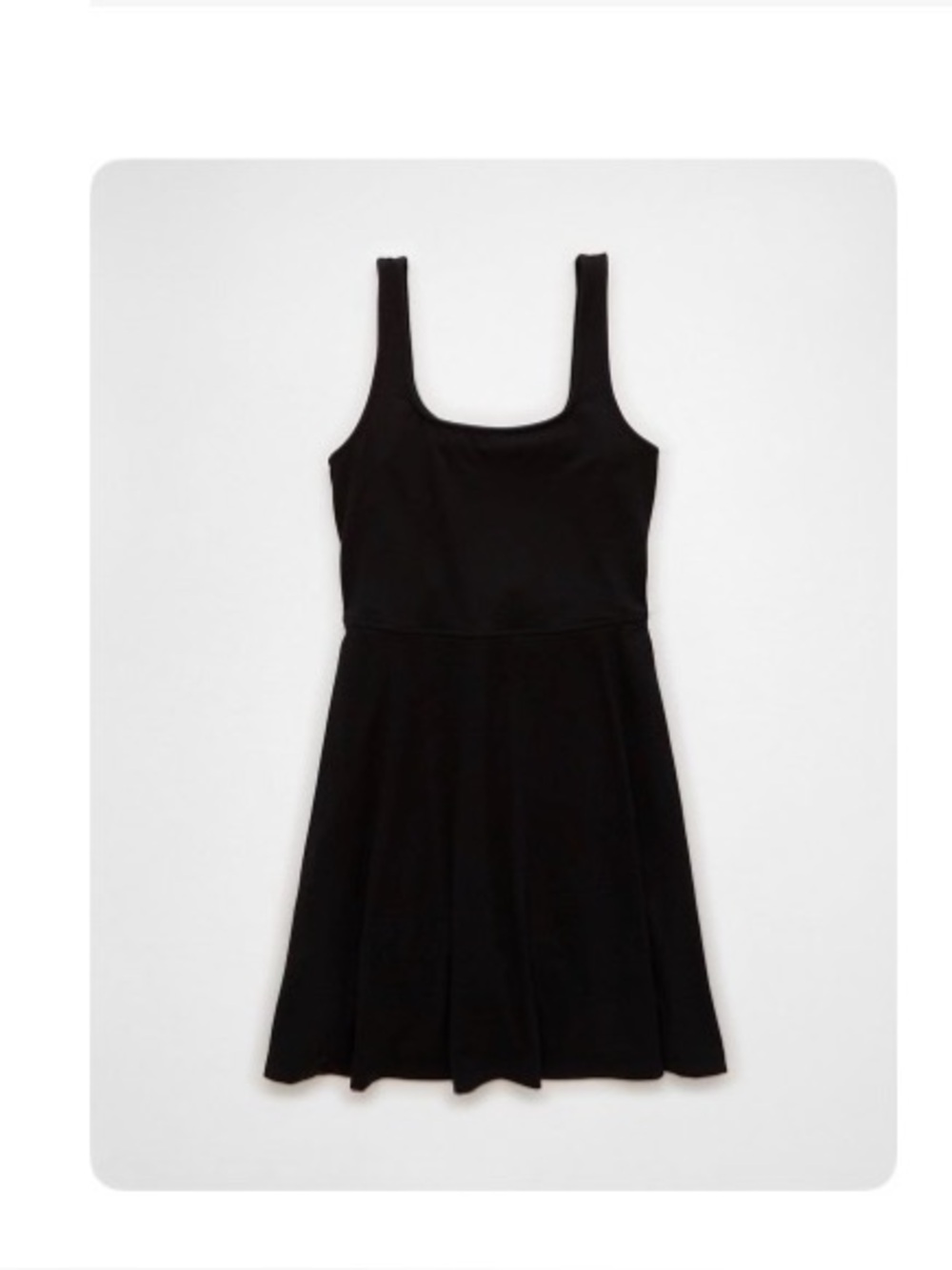 American Eagle Outfitters Black Sleeveless Mini Dress
